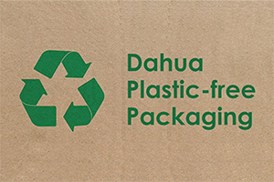 Dahua IPC & HDCVI Products Embraces Plastic-free Packaging