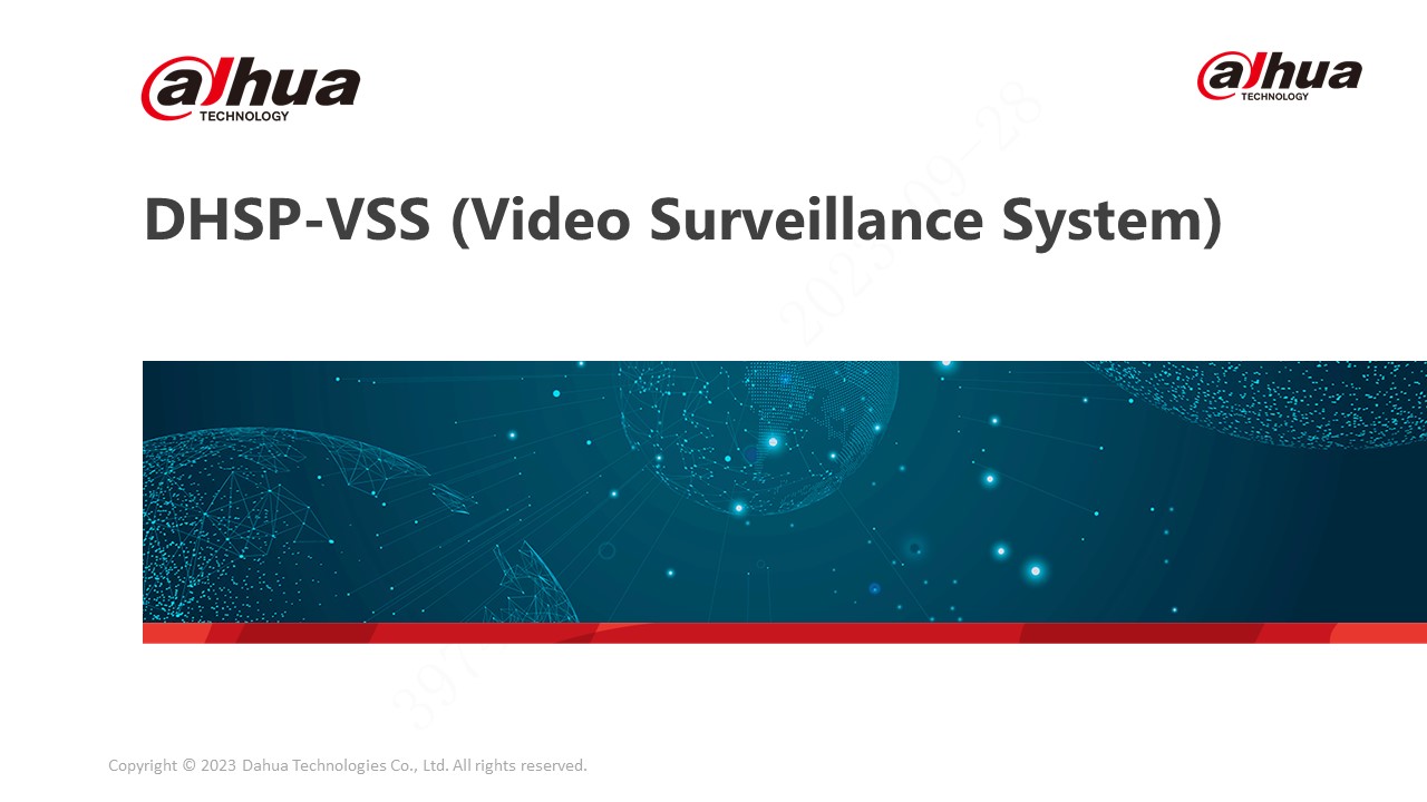 DHSP-VSS (AI Video Surveillance System）