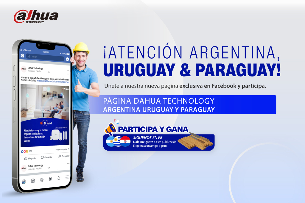 Términos y Condiciones del sorteo Dahua Argentina, Uruguay y Paraguay