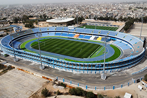 パノラマカメラとPTZカメラがリビアのトリポリ スタジアムに新たなレベルの安全性とセキュリティをもたらします